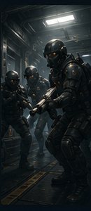 Knight Stalker beim Boarding